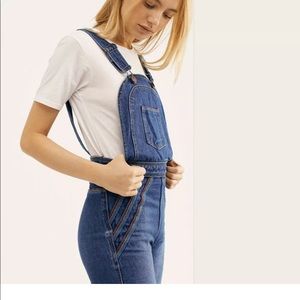 🆕 Free People Bell Bottom Overalls